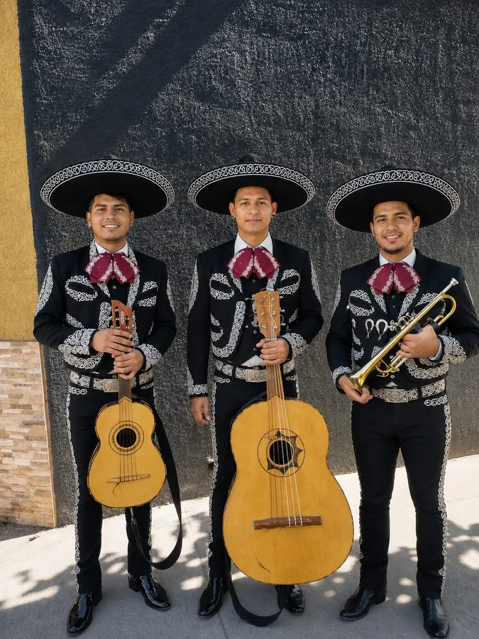 Serenata de cumpleaños con mariachis en Santiago