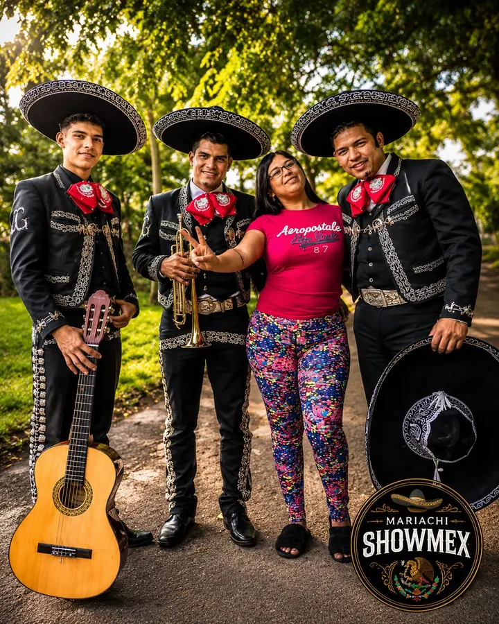 Serenata de aniversario con mariachis en Santiago